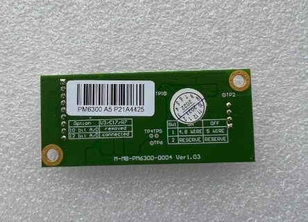 Touch screen control board PM6300 PM6200 supports four wire and eight wire resistive touch screens
