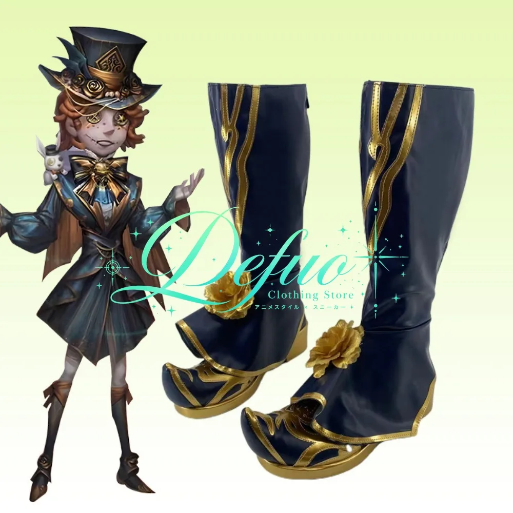 Acrobat Mike Morton Tea Party Role Playing Shoes Identity V Handmade Custom Game Anime Halloween Party Boots
