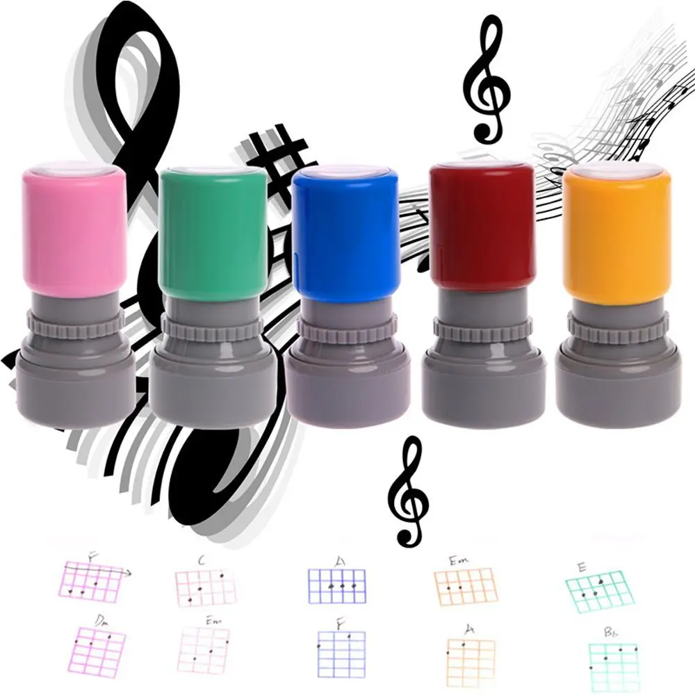 Tablature Teaching Guitar Accessories Ukulele Part Print Signet Music Spectrum Ukulele Chord Chord Seal Chord Stamp Seal Stamp