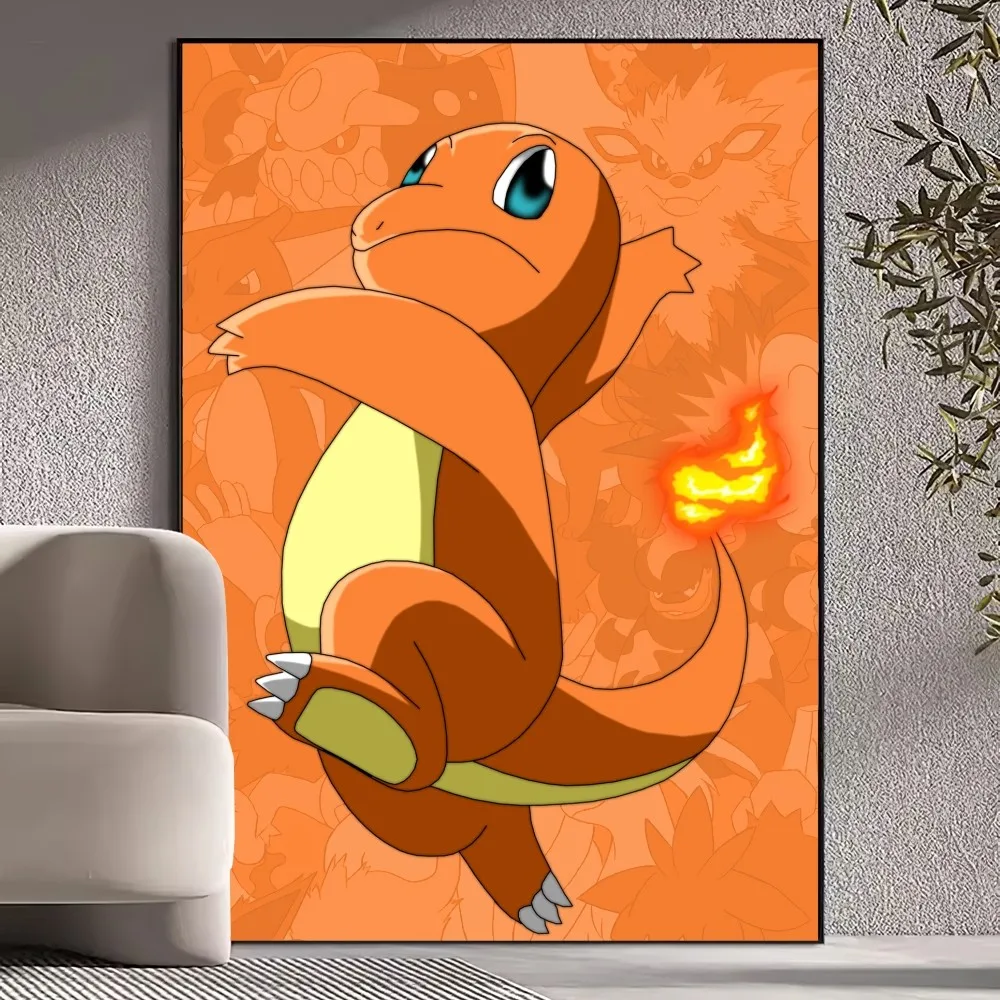 BiliBili Anime Pokemon Poster Prints Wall Pictures Living Room Home Decoration