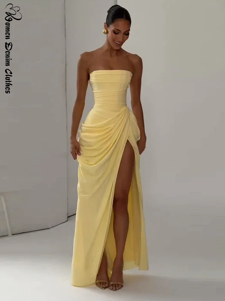 Vestido Corto Sexy con Encaje y Parches, Estilo Sling, Sin Mangas, Plisado, para Mujer, Primavera 2026, Elegante, Nuevo, para Playa, Verano