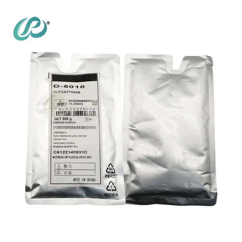 1pcs D-5018 Developer Powder for Toshiba 3008A 2508A 2518A 5018A 3508A 4508A 5008A Compatible Copier Spare Parts BK500G