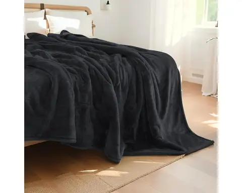 Electric Heated Blanket Full Size, Soft Oversized Warm, 4 Heat Levels & Auto Off, Machine Washable