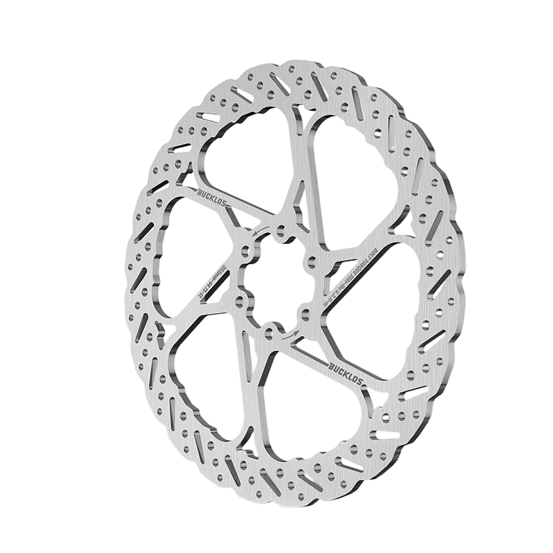 AliExpress BUCKLOS RT58 Bicycle Brake Disc Rotors Heat Dissipation Bicycle Disc Brake Rotor 140/160/180/203mm Bike Hydraulic Brakes Rotor