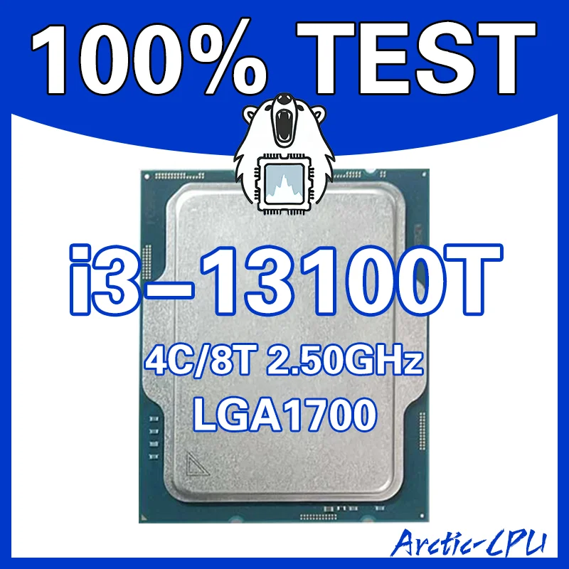 

i3-13100T Arctic-CPU 100%TEST 4C/8T・2.50GHz LGA1700