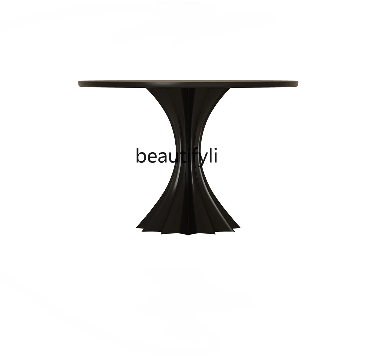 Skirt Artistic Dining Table Minimalist Dining Table Italian Small Apartment Home Dining Tables and Chairs Display Round Table