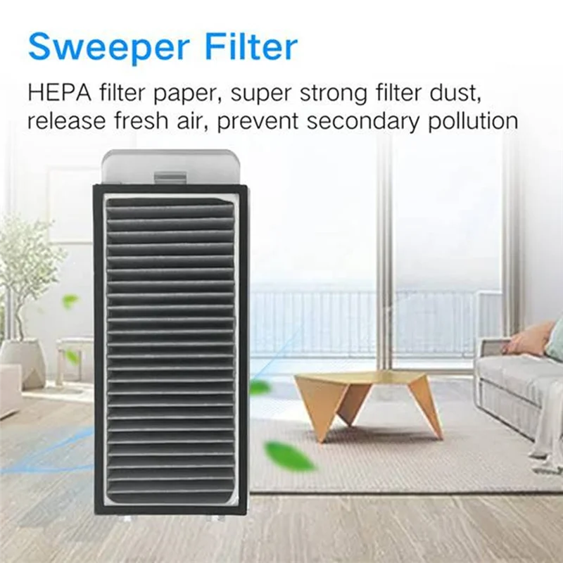 Main Side Brush Filter For Dreame S40 Enhanced Edition/X50 Ultra/X50 Master/L50 Pro Ultra/MOVA V50 Ultra Vacuum Attachments-T33C