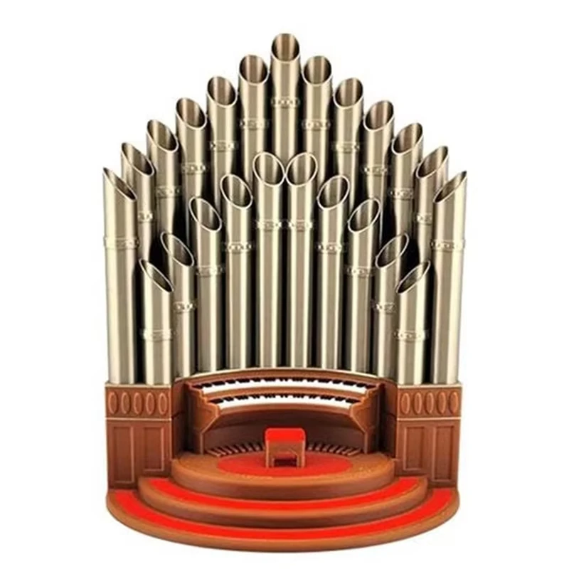 

Desktop Pipe Organ Decoration Pen Pencil Holder Organ-Shaped Desk Pencil Holder Pipe Organ Pen Pencil Holdercup Holder
