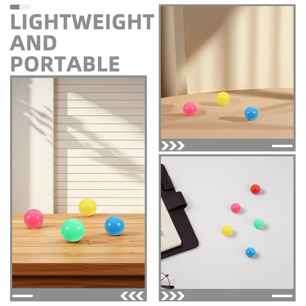 50 peças 2cm bolas de plástico ocas coloridas para crianças experimentos de contagem e probabilidade matemática sala de aula auxiliares de ensino aprendizagem