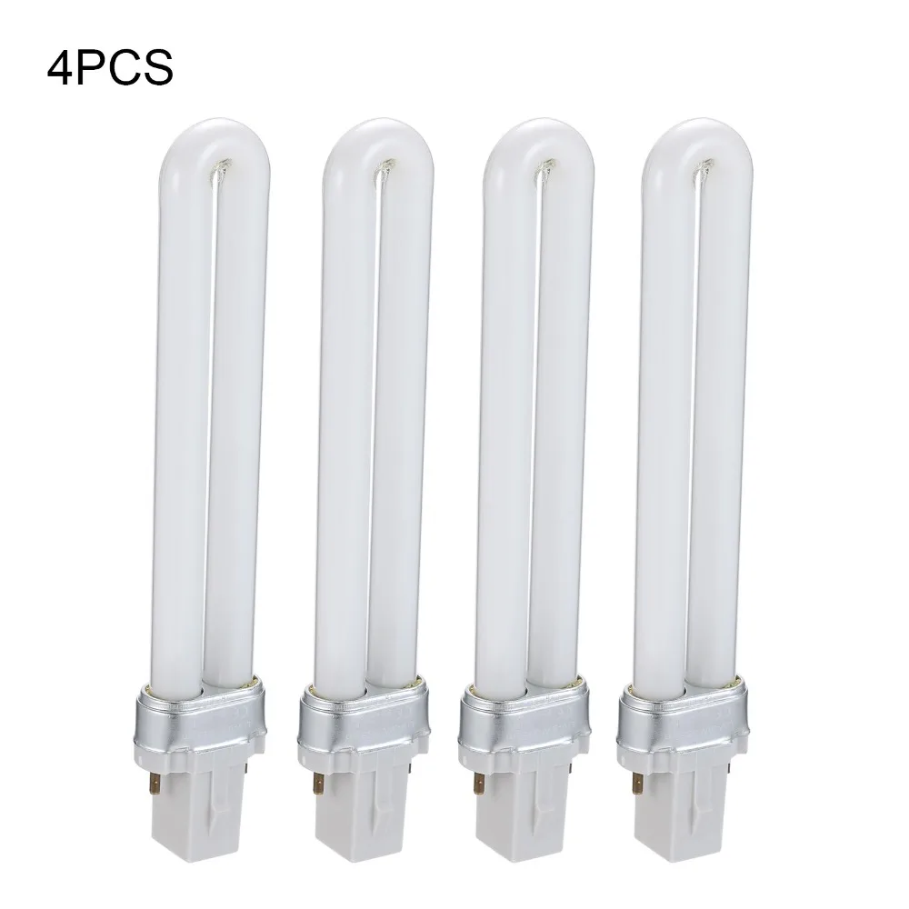 4PCS 9W Power UV LED Lamp Tube Double Light Source U Shaped Nail Dryer Replacement Lamp 365nm Wavelength Fast Curing view 5