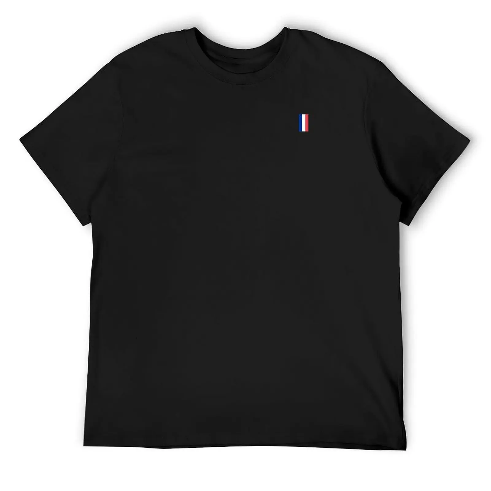 French Flag T-Shirt street wear sports fans mens graphic t-shirts funny