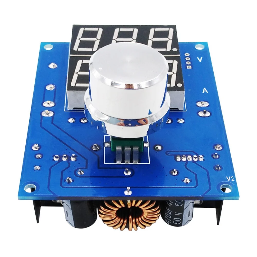 

Digital Voltage And Current Regulator Module Digital Voltmeter Ammeter Regulator DC Step-down Module With Built-in XL4016 Chip.