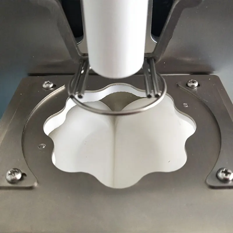 Small Semi Automatic Dumpling Pie Machine Gyoza Empanada Making Maker