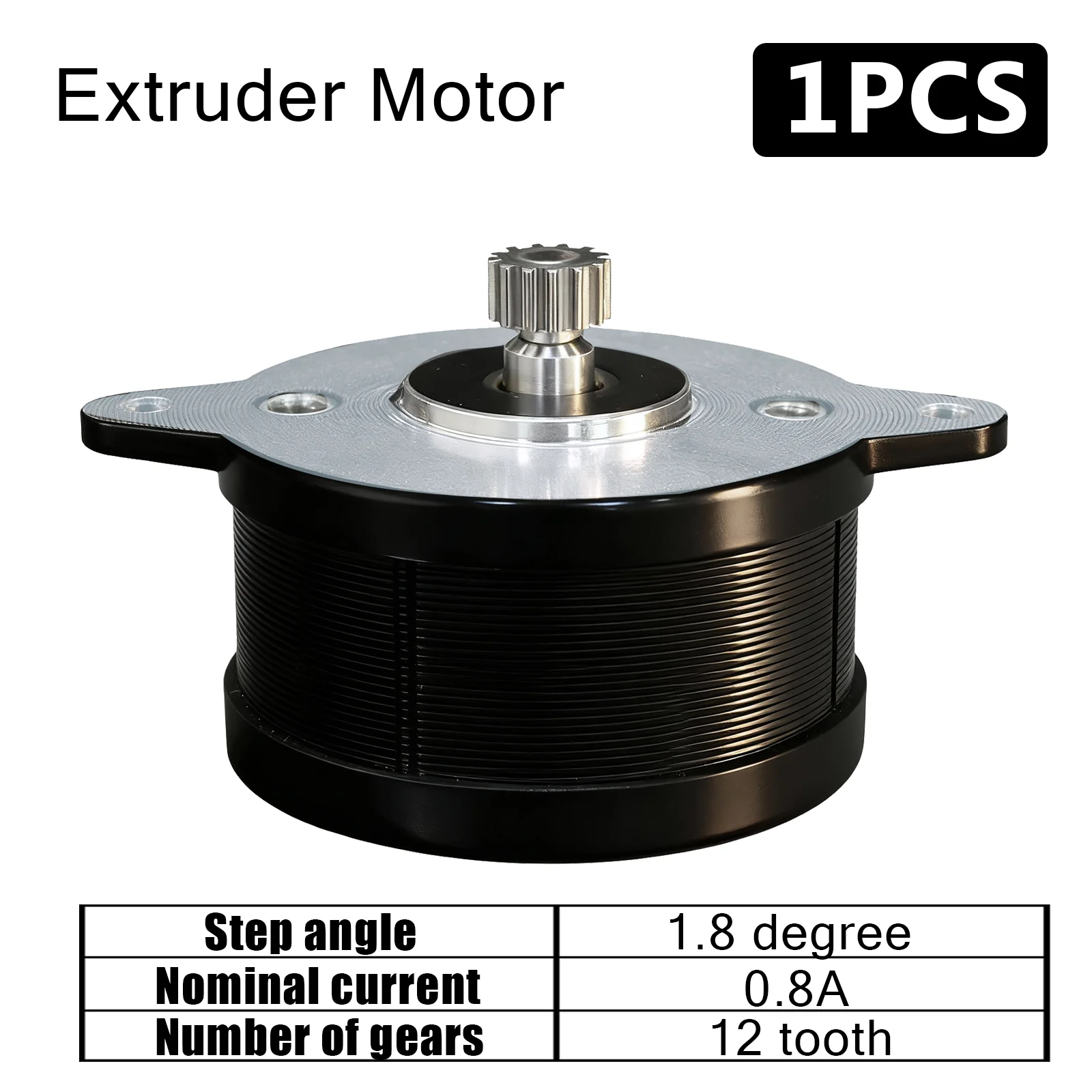 Silnik krokowy ekstrudera z 12-zębową przekładnią do Creality K1 K1C K1Max, część zamienna do drukarki 3D Creality Ender-3 V3/Plus K1SE — zdjęcie produktu 6
