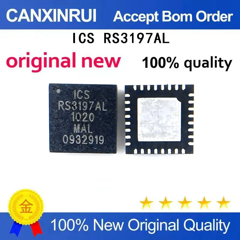 (5 Pieces) ICSRS3197AKLF ICS RS3197AL QFN-32 VS3197AL brand new in stock