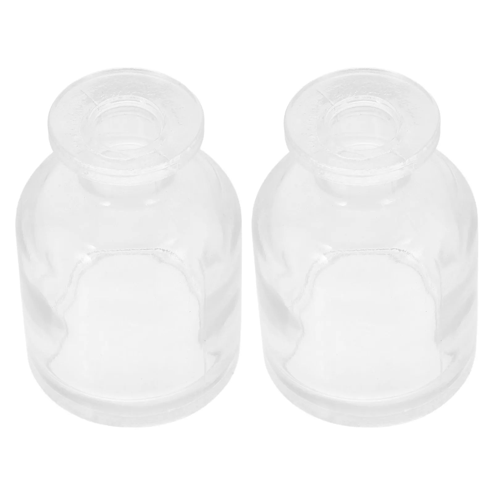 

2Pcs Glass Diffuser Bottles Refillable Empty Essential Oil Containers for Aromatherapy Household Perfume Reed Scents Bottle