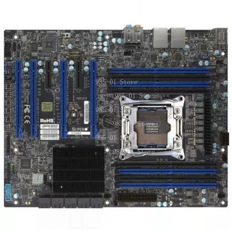 Single-channel workstation server motherboard with LGA2066 pin and C422 chipset, supports M.2 and W2100 series processors