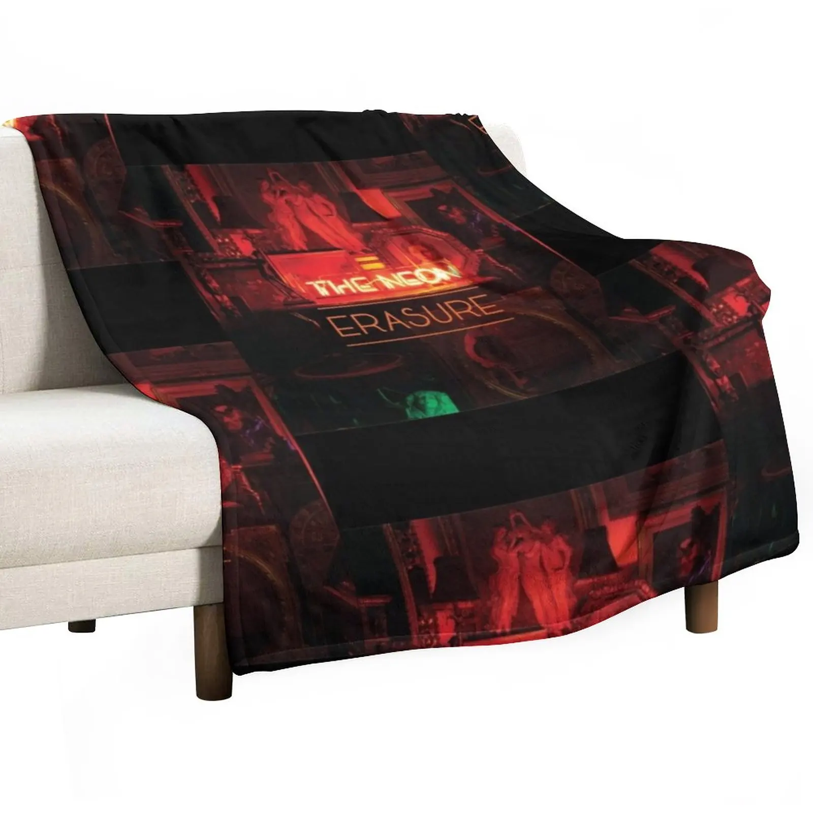 

Erasure The Neon 2020-2021 Tour Album Concert Throw Blanket Thermal Blankets For Travel Moving Blanket