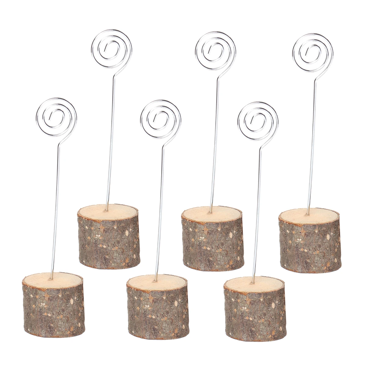 

Desk Picture Holder Number Place Cards Desktop Photo Memo Clip Holders for Tables
