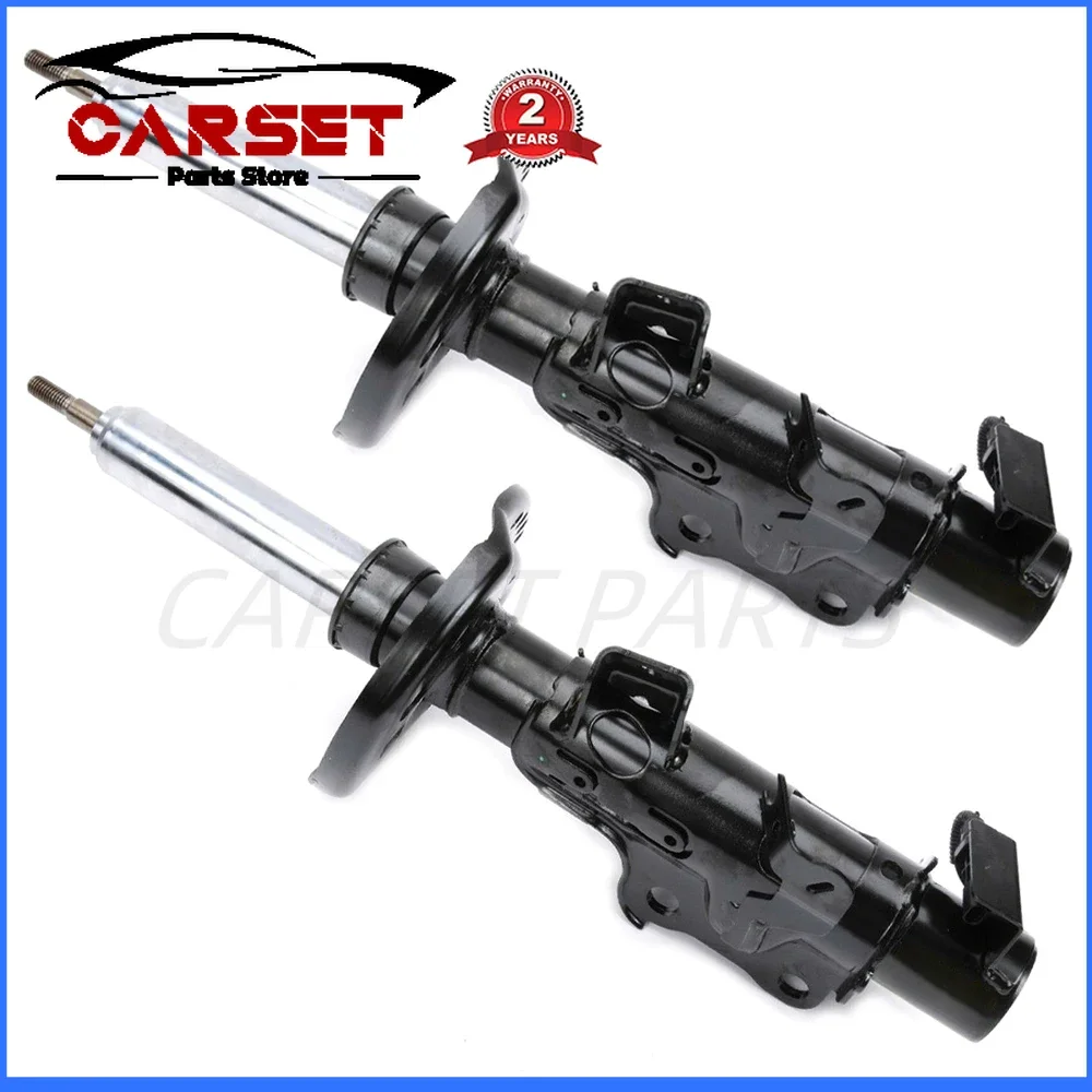 Pair Front Air Suspension Shock Absorber with Electric For Cadillac CTS 2014-2020 23163721 23247462 23247464 23247465 84427196