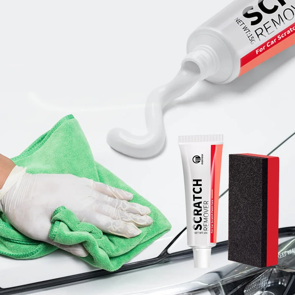 

Средство удаления царапин с автомобиля с губкой набор для ухода за лакокрасочным покрытием кузова автомобиля полировочные восковые аксессуары для ремонта автомобиля