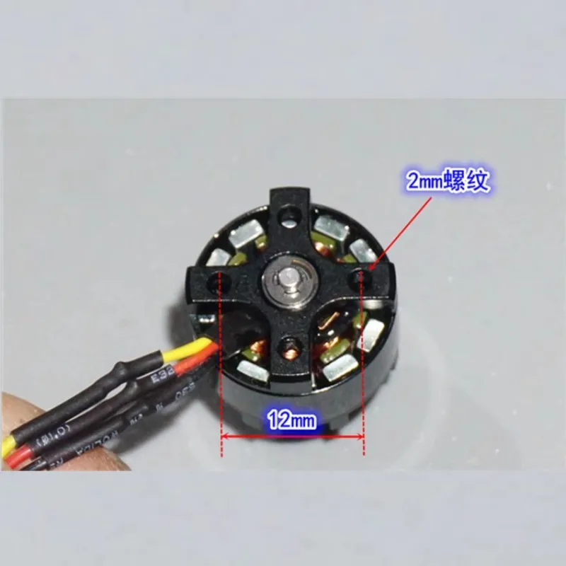 DC12V 1306 3000KV dente positivo e negativo motore brushless modello di aereo quadcopter motore ad alta velocità multi rotore drone motore