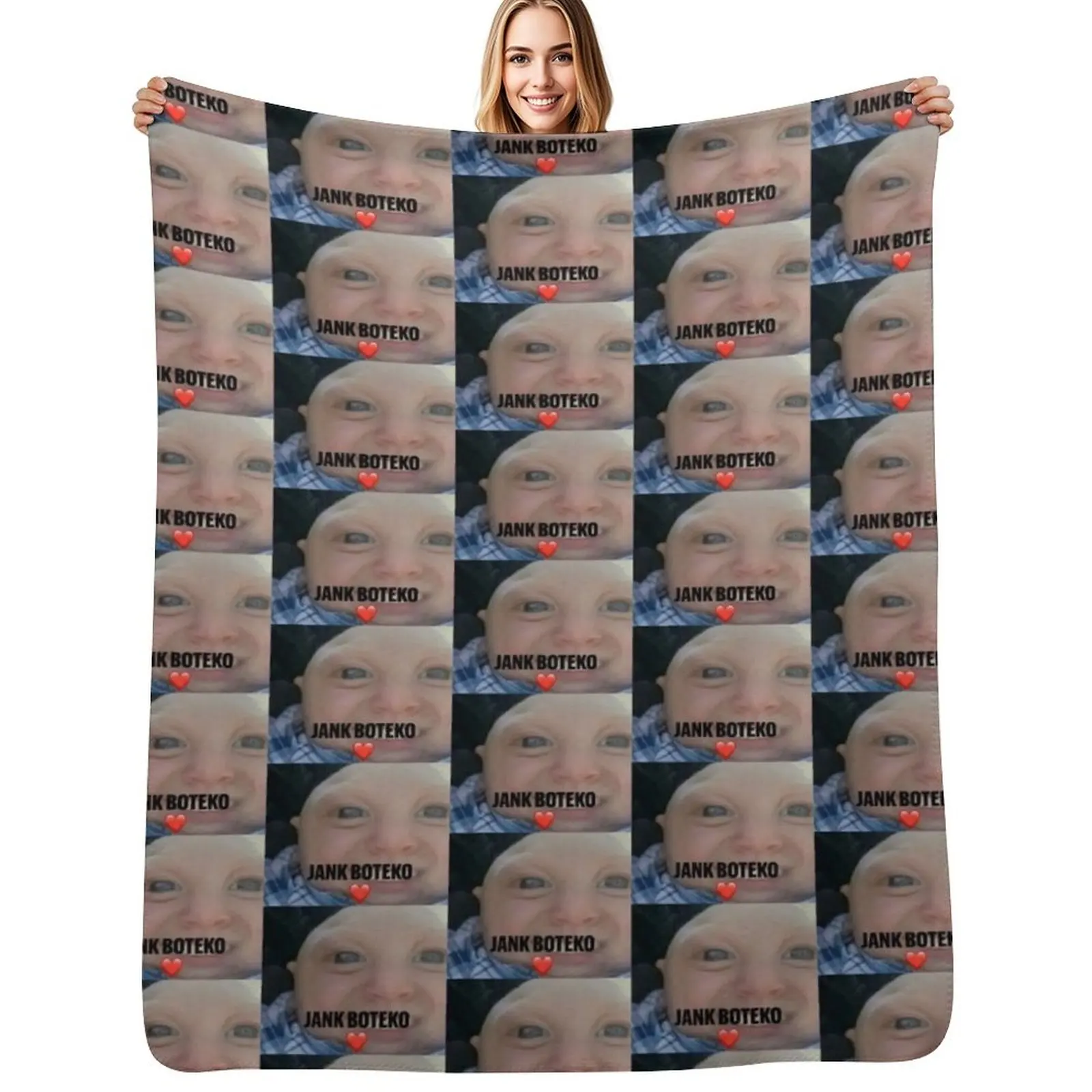 

Jank Boteko Throw Blanket Decorative Beds halloween Soft Big Luxury Designer Blankets