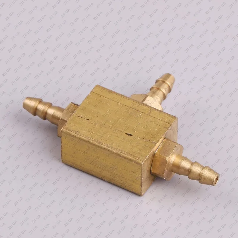 Copper Oil Tee Integrated 3-way Oil Pipe Connector - Leak-Proof for Methanol & RC Engine Model Universal