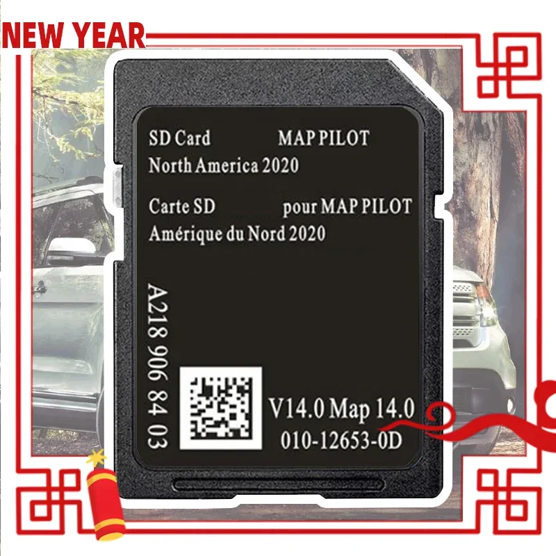 

A2189068403 V14 Full Version 2020 North America Maps GPS Garmin Navigation for Mercedes AMG C-Class CLA Car SD Memory Card