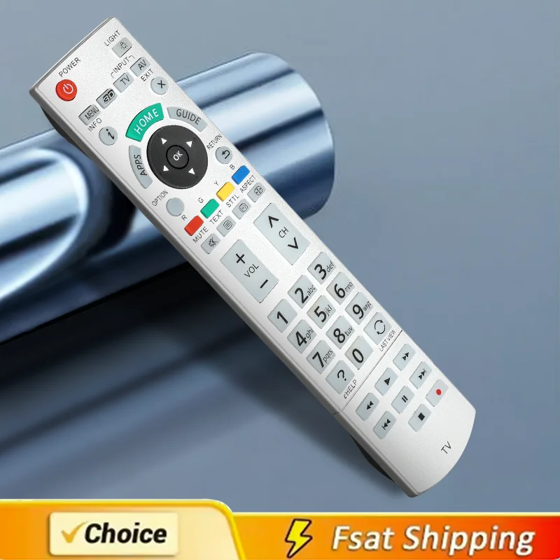 

N2QAYB000928 Remote Control For Panasonic TV TX39ASW754 TX42ASM651 TX55AS740E TX39ASN658 TX42ASR750 TX42AS740E TX47AS740B