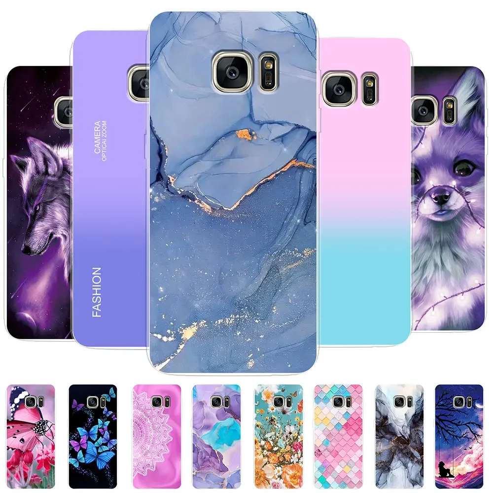 For Samsung Galaxy S7 Edge Case Cover Shockproof Back Phone Case For Samsung Galaxy S7 Edge S6 S6 Edge Plus Silicon Clear Bumper