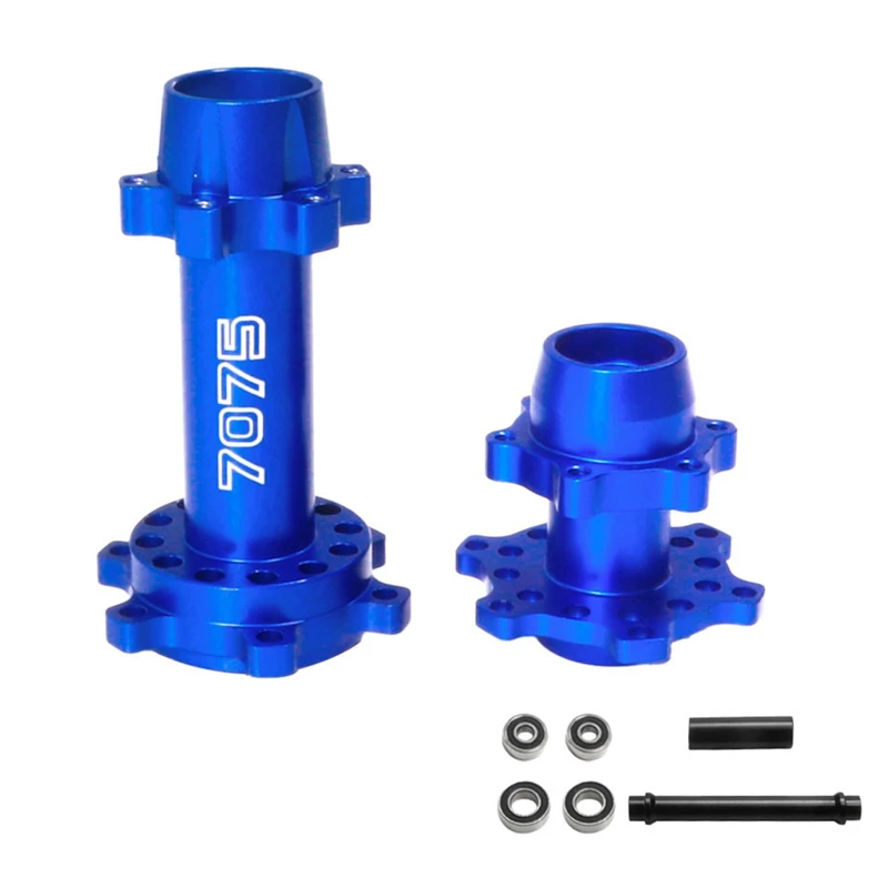 For LOSI 1/4 Promoto-MX Electric Motorcycle Aluminum Alloy 7075 Front And Rear Axles 262012 Blue Parts Accessories