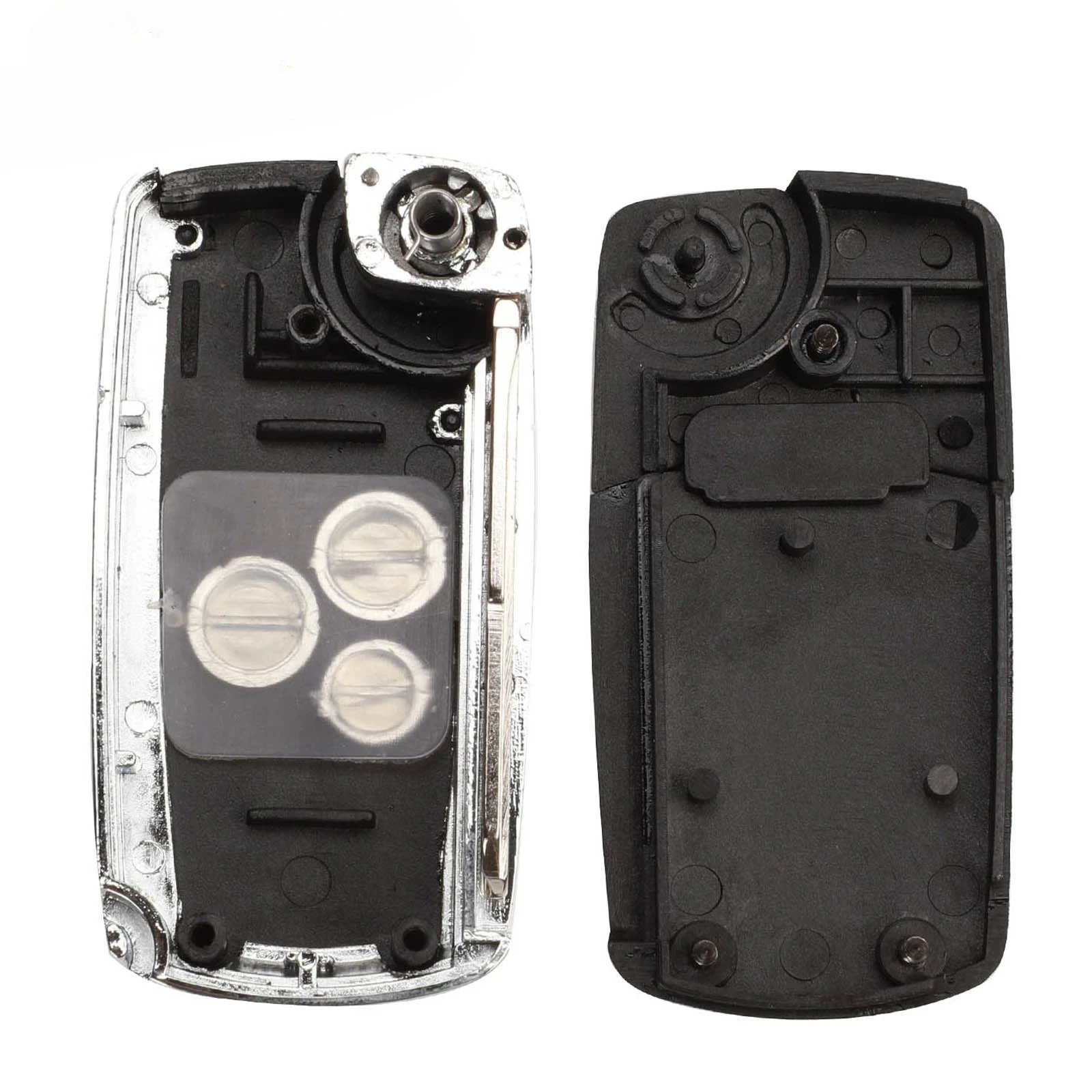 Obudowa kluczyka składanego z 3 przyciskami do Buick Excelle HRV, pasuje do Chevrolet Optra, etui na kluczyk (po 2005 roku), zamiennik