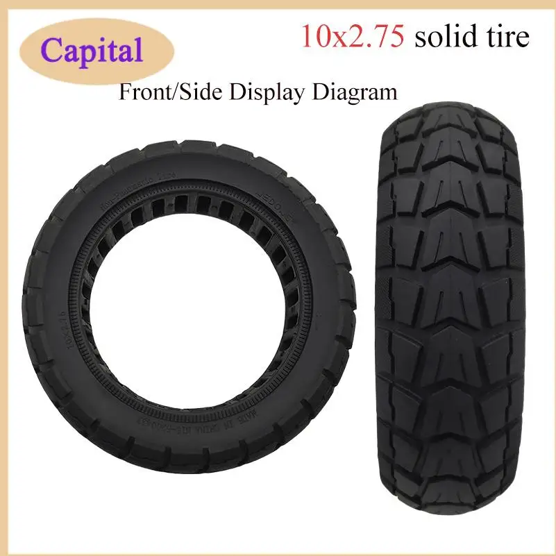 

Brand-new 10x2.75 Solid Tire for Kugoo G-Booster G2 Pro Electric Scooter Non-Pneumatic Tyre Accessories 10 Inch Tires