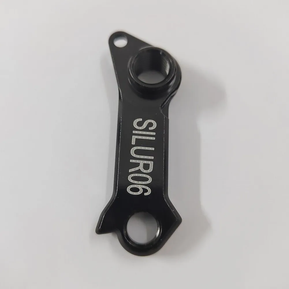 

Rear Derailleur Hanger for Soft Tail Bikes Black Aluminum Construction with M12x1 5 Thread for SILUR06 Model Easy Installation