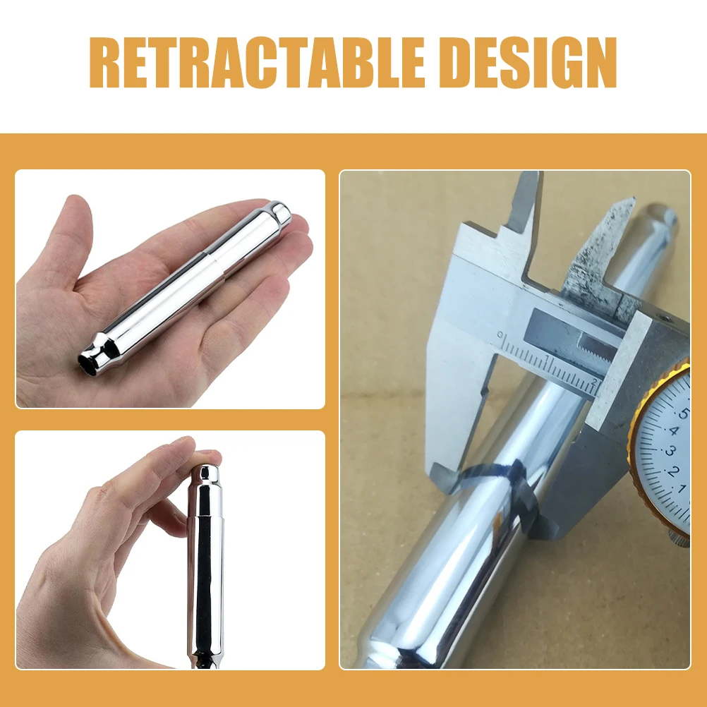 

Stainless Steel Toilet Holder Replacement Rod Retractable Roller Spindle Paper Roll Box Accessory Part Retractable Reel