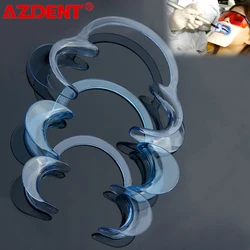 Dental Zähne Bleaching Cheek Retractor C Form Intraorale Wange Lip Opener Kieferorthopädische Zähne Mund Opener Klar Weiß Blau