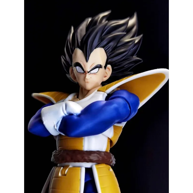 In Stock RECUSTOM Dragon Ball SHF Goku Vegeta  2-Pack Windblown Hair Head Sculpts – Replacement Heads for Posing Display - view 3