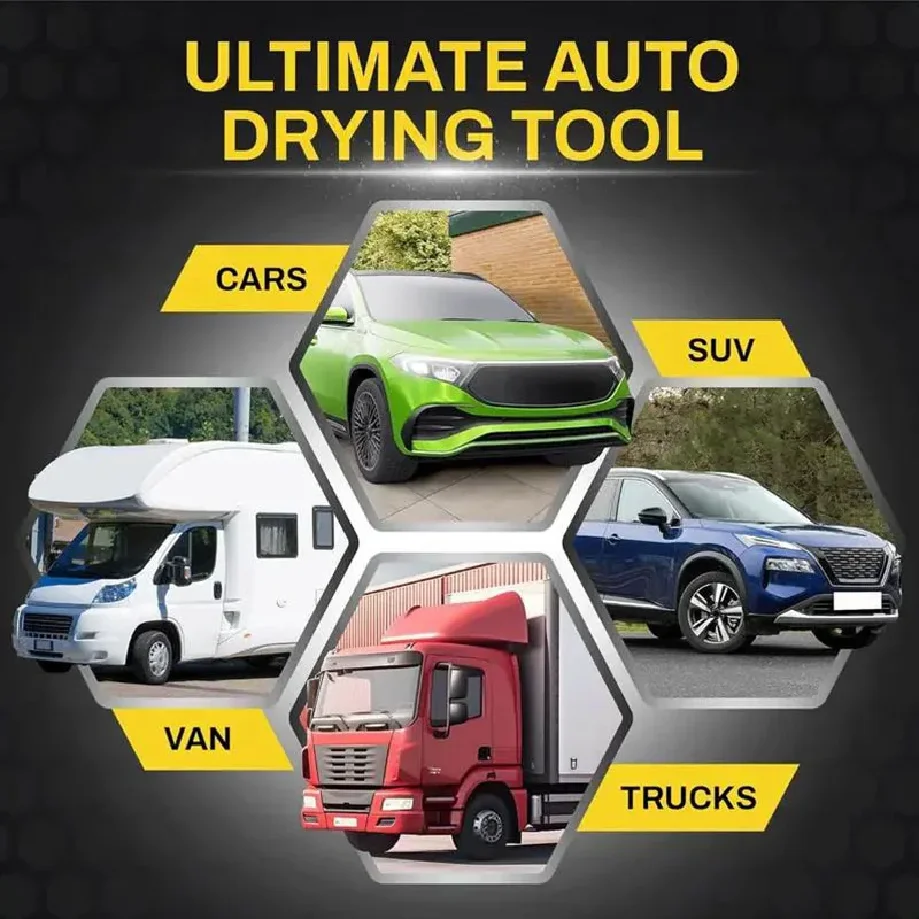 Pva Wash Car Towel Premium Quick-Dry Towel Ultra Absorbent Scratch-Free Reusable For Auto Maintenance Soft Deerskin Cloth