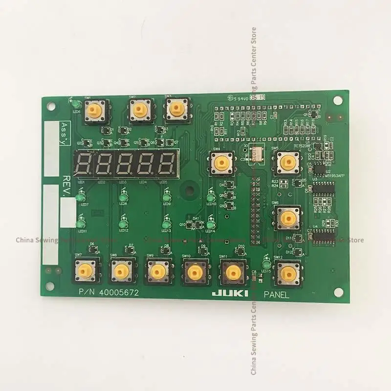 

JUKI 1903 Circuit Board 400-05672 LK-1903A LK-1903AN LK-1900A LK-1900AN Series Operation Panel Industrial Sewing Machine Parts