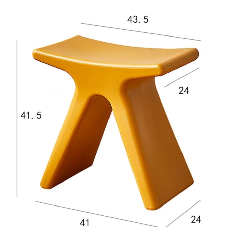 Nordic Household Shoe Changing Stool Modern Minimalist Creative Living Room Bedroom Stool Dropshipping MOOJOU