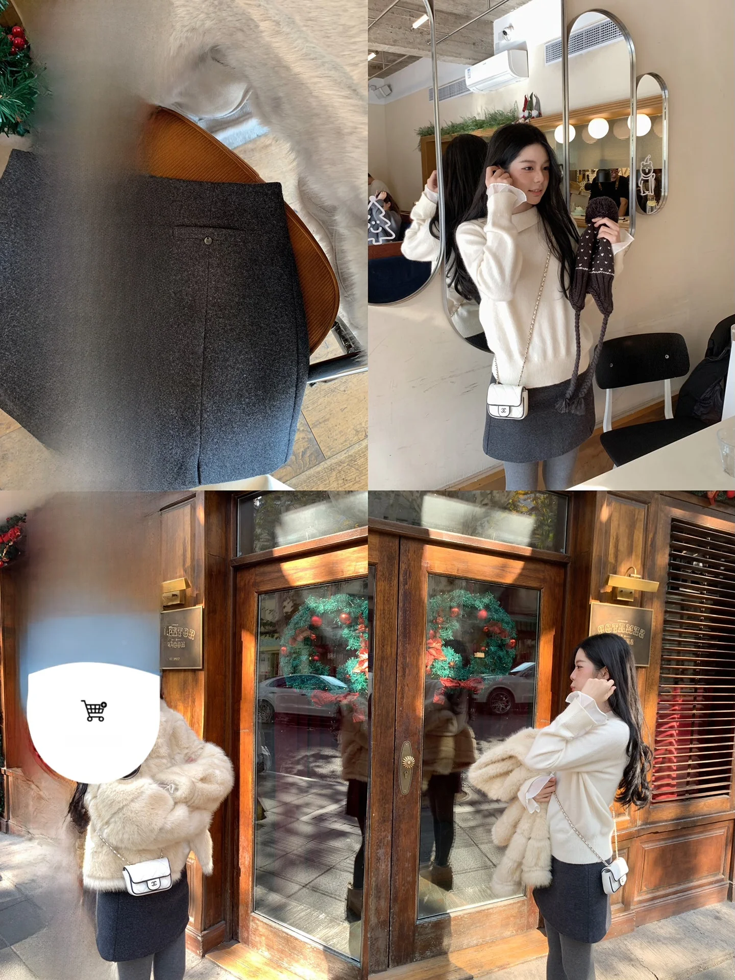 

Ультракороткая шерстяная юбка Deep ey, утягивающая, зимняя, модная, повседневная, из полиэстеровой смеси, А-силуэт, приталенная