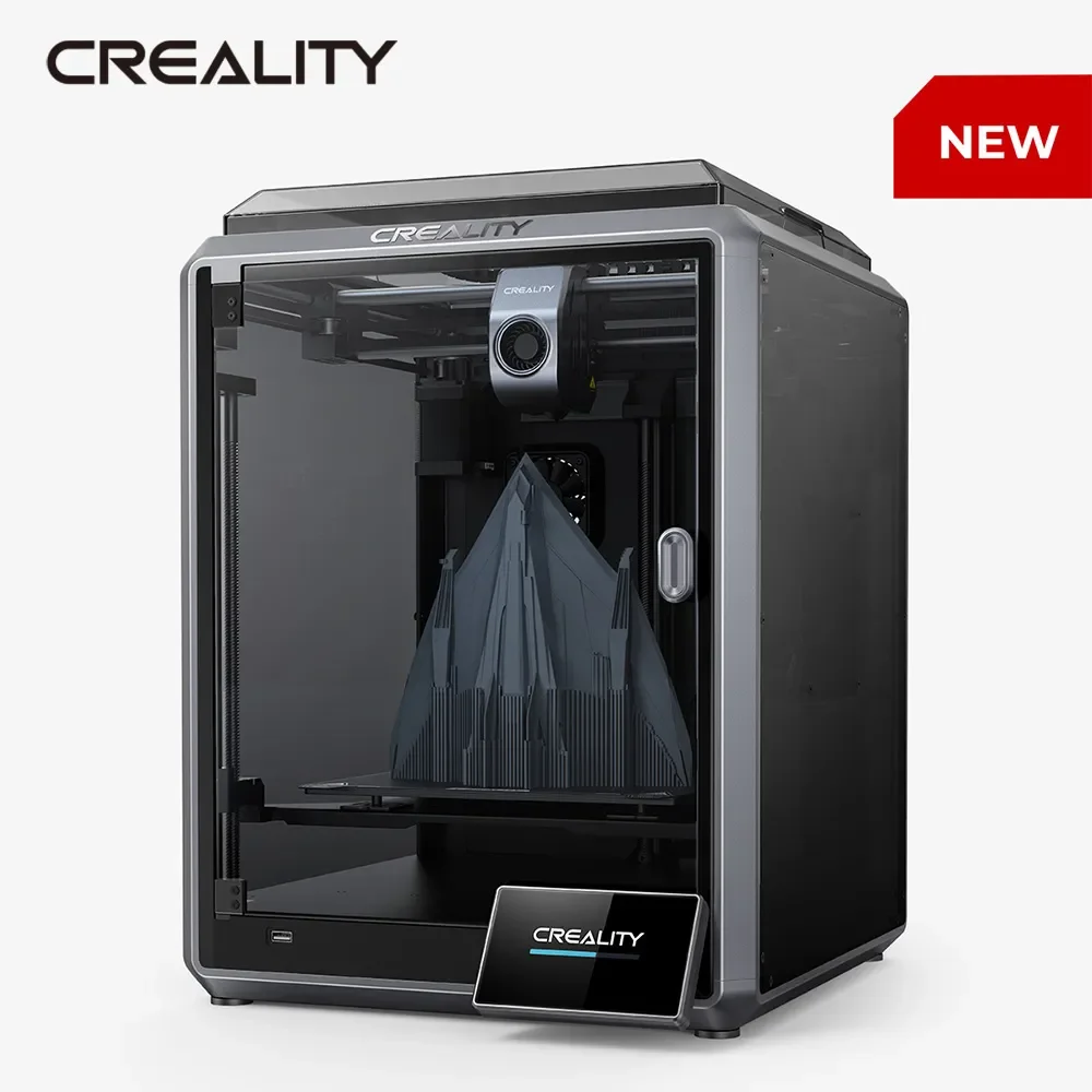 Creality K1 Speedy 3D Printer 600mm/s High Speed Printing Auto Leveling Dual-gear direct drive extruder 32mm³/s Max Flow Hotend