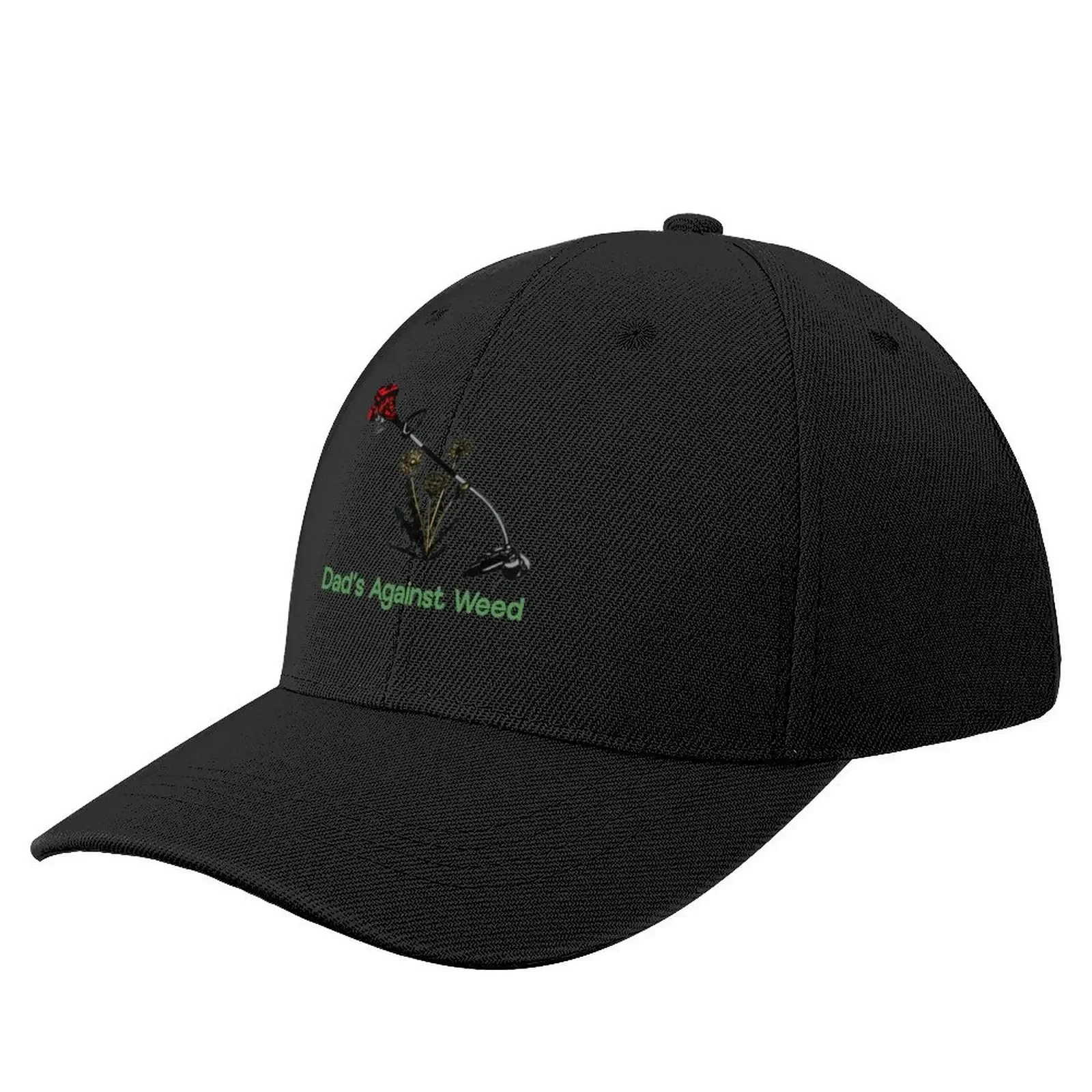 

Dad's Against Weed Funny Gardening Lawn Mowing Fathers Baseball Cap Hat Luxury Brand Beach Men's Caps Women's