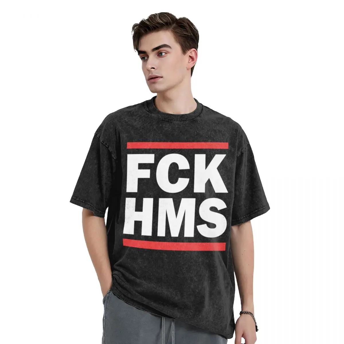 

FCK HMS T-Shirt new edition Clothing summer shirt Aesthetic clothing mens clothes