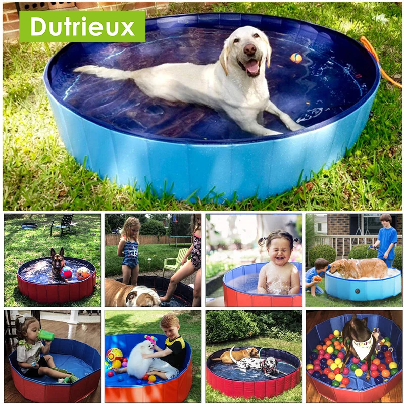 Dog Sink Pet Collapsible Bathtub Portable Outdoor Mobile Folding Sink Kitten Bathing Tub Cleaning Pool Cleaning Dog Pool Cage