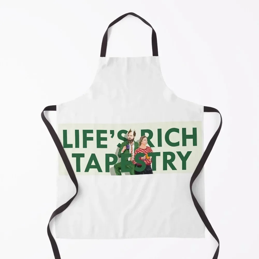 

Life's Rich Tapestry podcast header Apron Home and kitchen products Woman Kitchen Apron