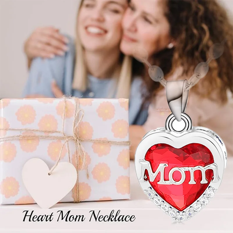 Naszyjnik MOM Love Naszyjnik na prezent na Dzień Matki