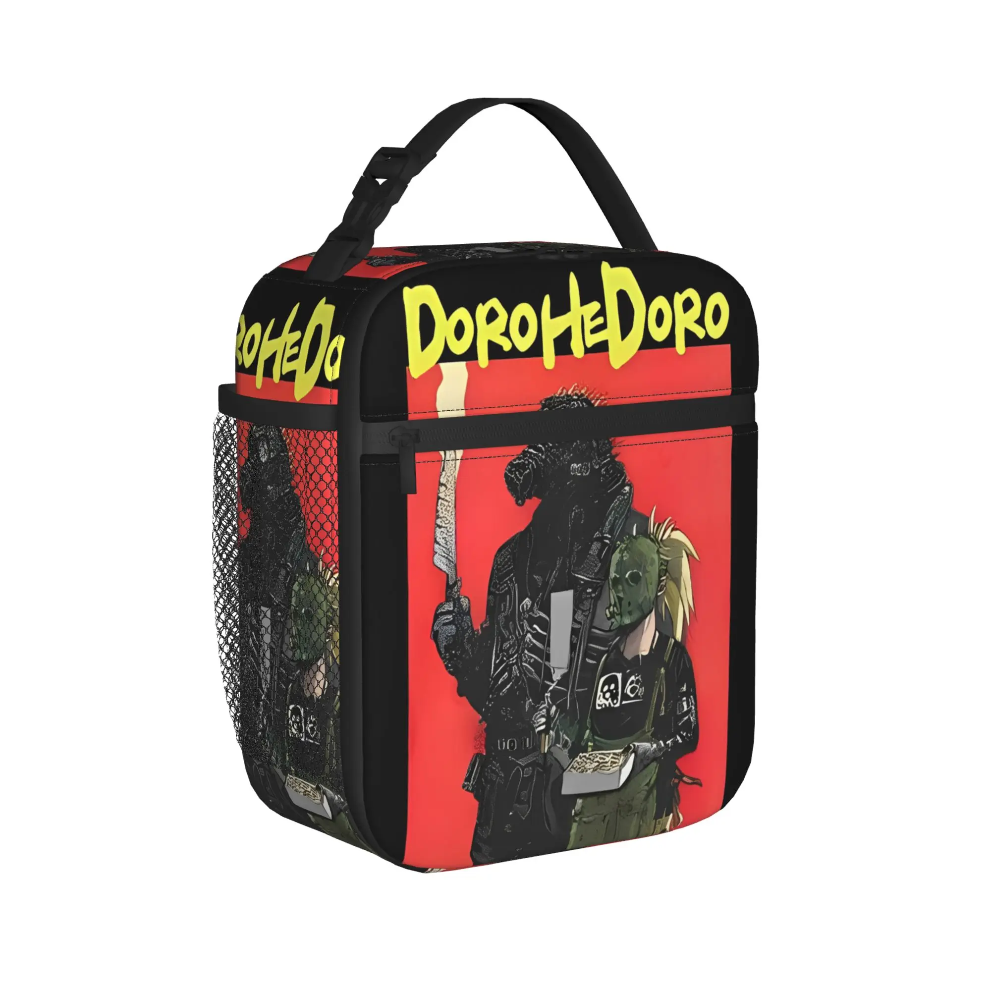 Dorohedoro  Insulated Lunch Bags High Capacity Science Fantasy Reusable Cooler Bag Lunch Box Tote Work  Travel Food Bag