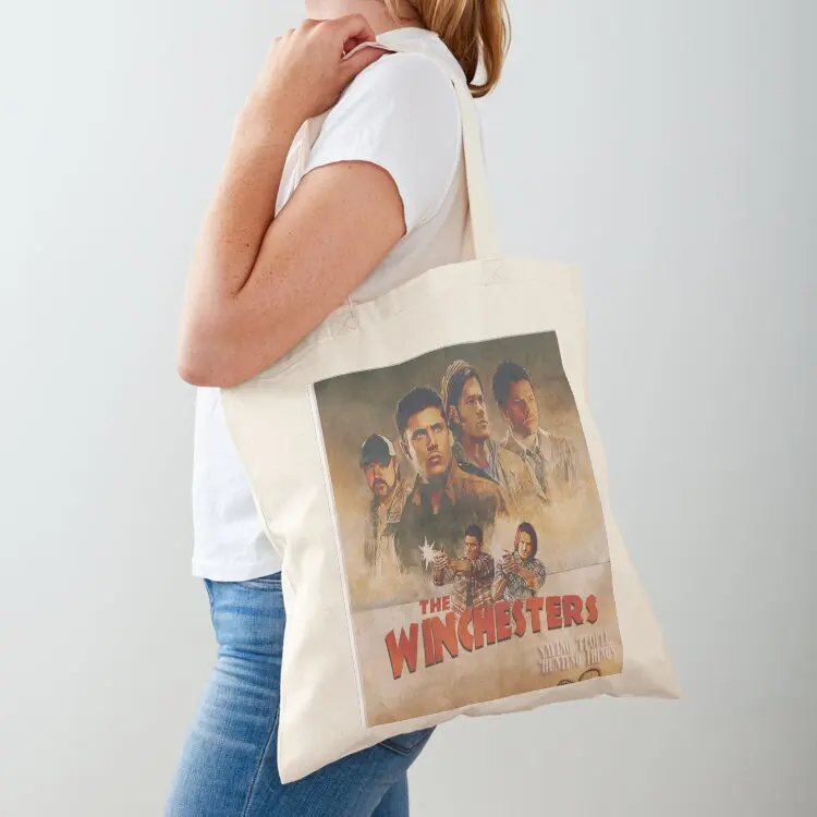 

The Winchesters Tote Bag foldable reusable bag Shopping bags handbag bags luxury women